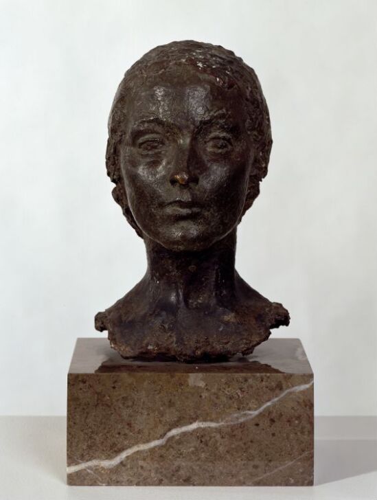 Kvinnehode (portrett av kunstnerens hustru)