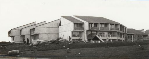 Townhouses and apartments