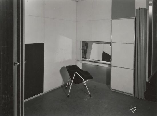 Interiør fra Treklassens eksperimentrom