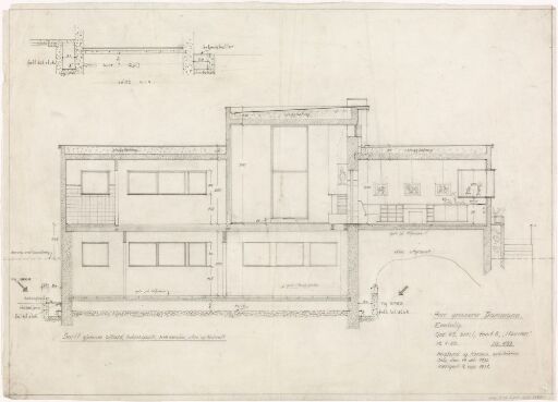 Villa Damman, section