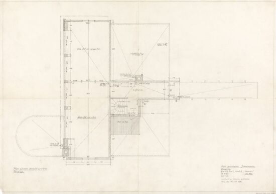 Villa Damman, plan