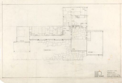 Sommerhus for Heyerdahl. Plantegning