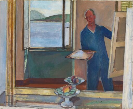 Self-Portrait at the Easel