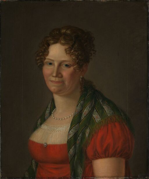 Portrait of Gesina Ørbech Ring, b. Berg