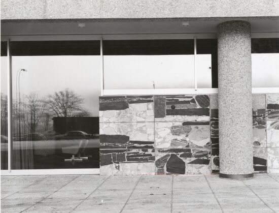 Fasaden til Elkem-huset med Conglobetong