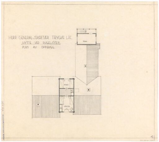 Cabin for Trygve Lie