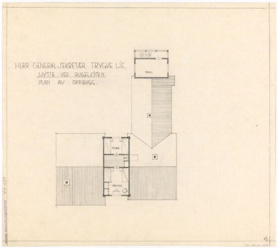 Cabin for Trygve Lie