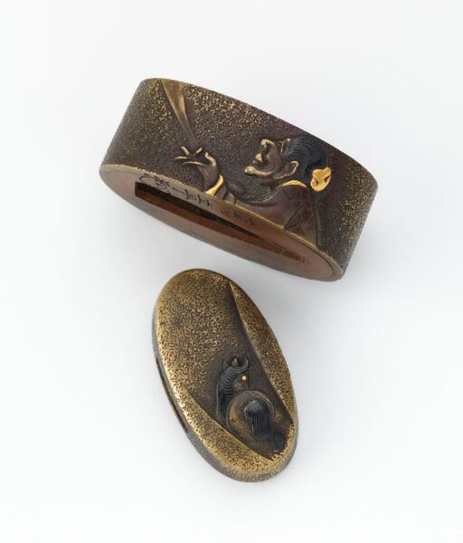 Fuchi-kashira ornamental fittings