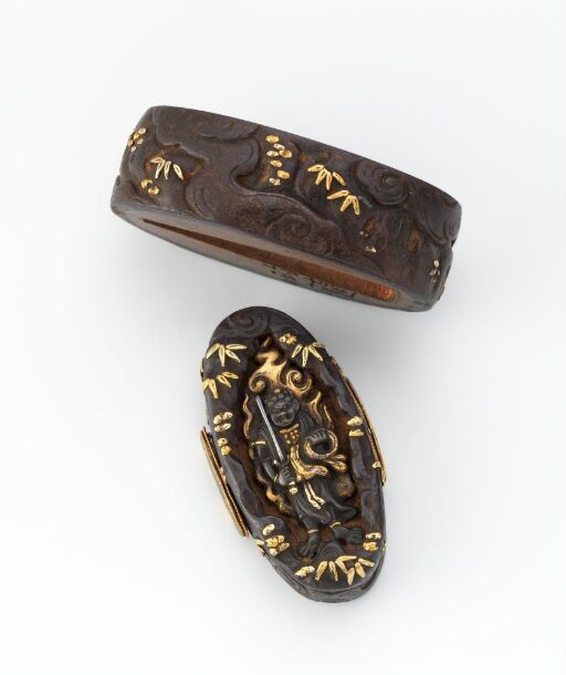 Fuchi-kashira ornamental fittings