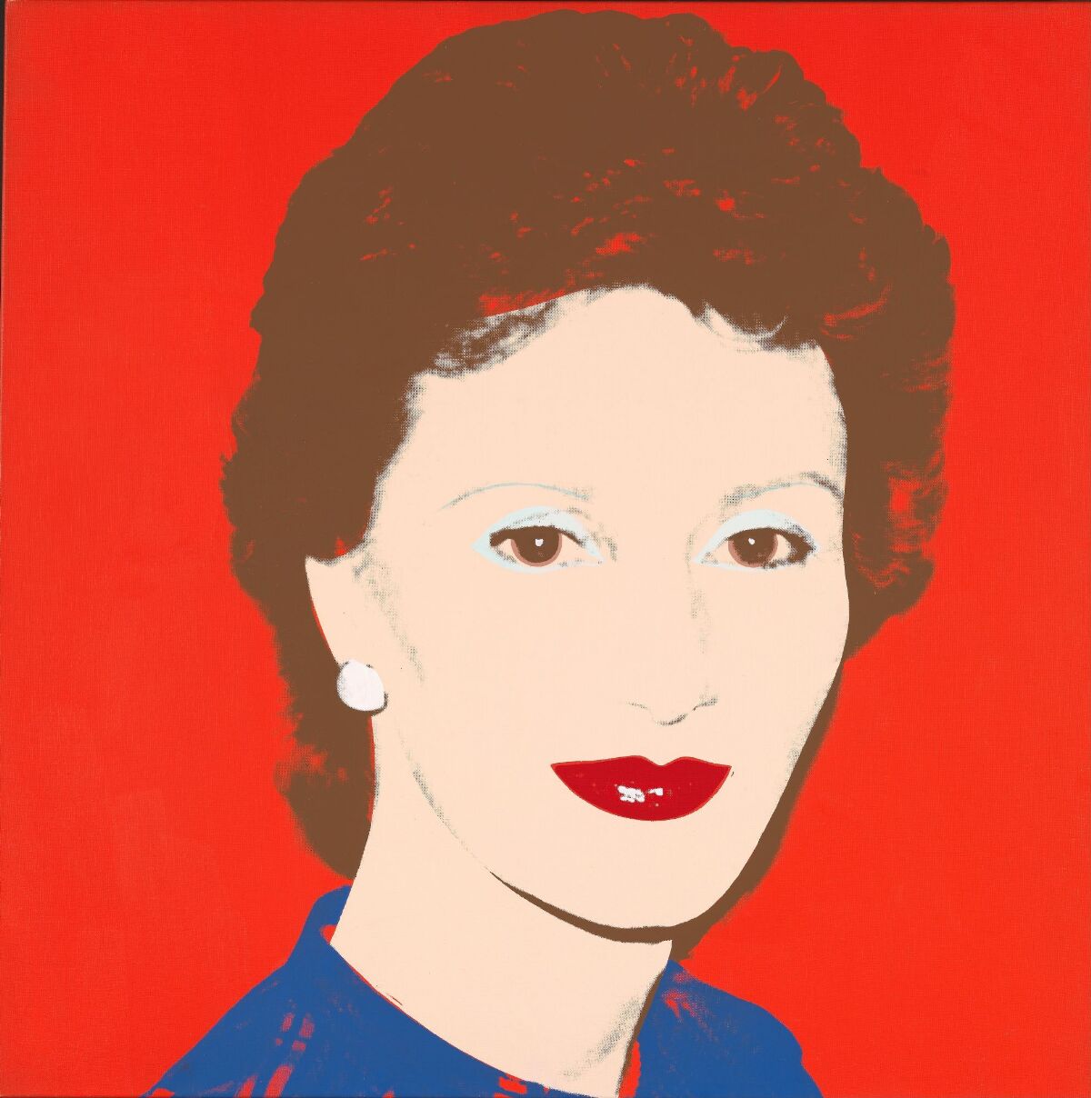 Andy Warhol, Portrett Av Kronprinsesse Sonja – Nasjonalmuseet – Collection