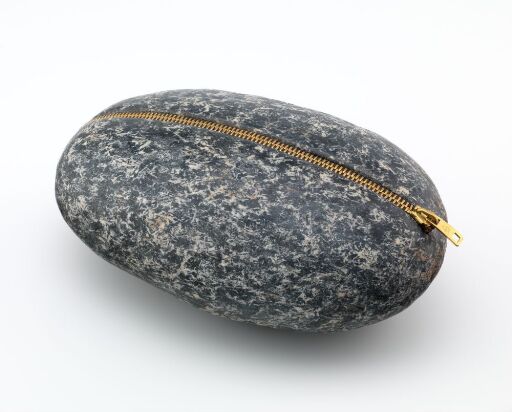 Stone with Zipper