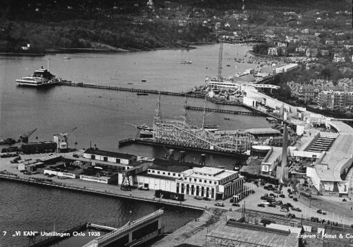 Flygefoto av Vi kan-utstillingen