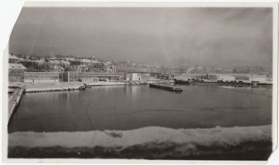 Vi kan-utstillingen på Frognerstranda under bygging