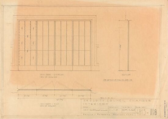 Main doors for Security Council Chamber