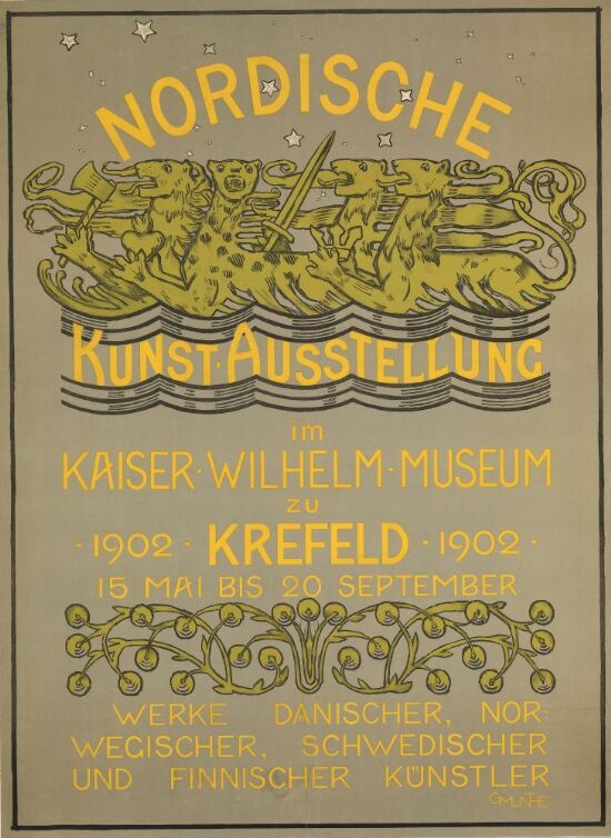Nordische Kunst Ausstellung im Kaiser Wilhelm Museum 1902