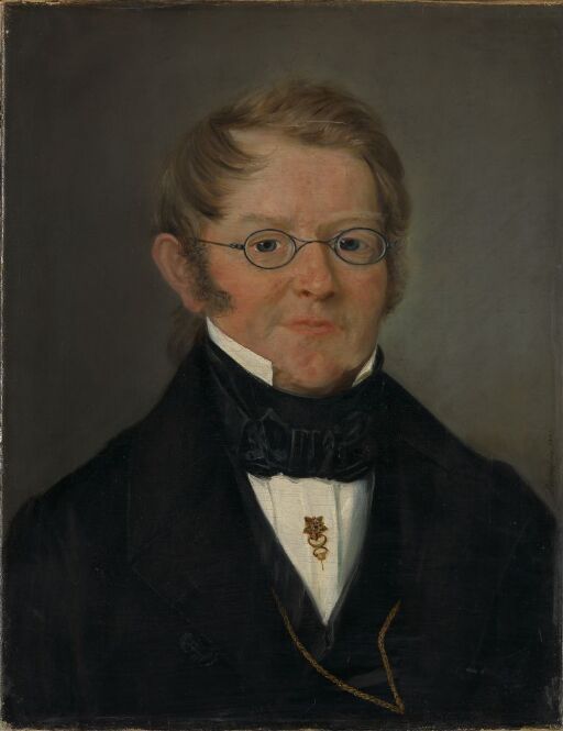 Portrait of County Court Judge Jens C. Delphin