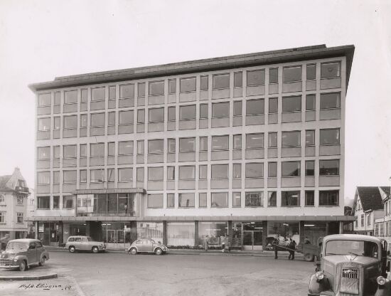 Aftenbladets hus, hovedfasaden