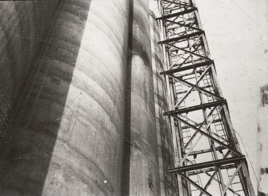 Fra kornsiloen på Odderøya