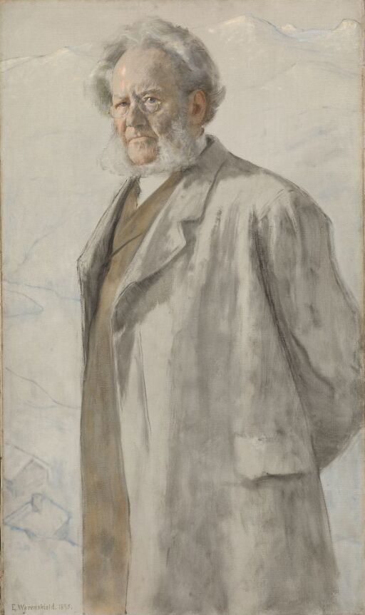 Portrait of the Poet Henrik Ibsen