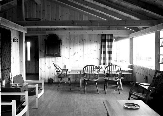 Hytte for Holmboe, fra stua