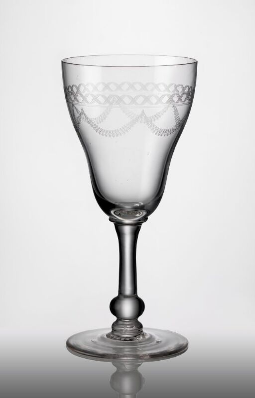 Red wine glass