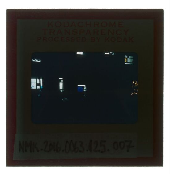 Fra Notre Dame du Haut-kapellet i Ronchamp, vinduer i sørveggen