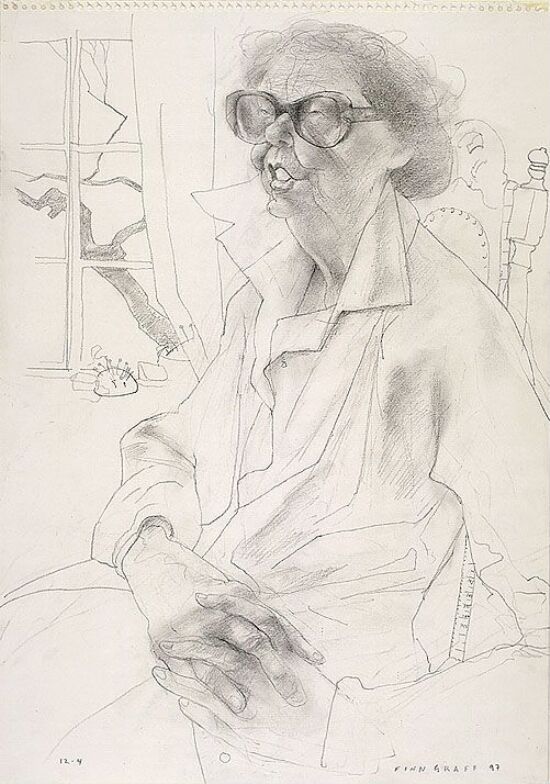 Tekstilkunstneren Synnøve Anker Aurdal