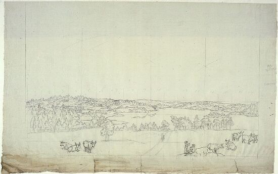 Femsjøen ved Asak kirke