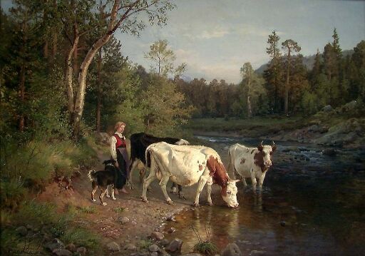 Evening at the Riverside