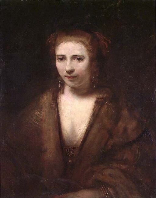 Saskia. Copy after Rembrandt
