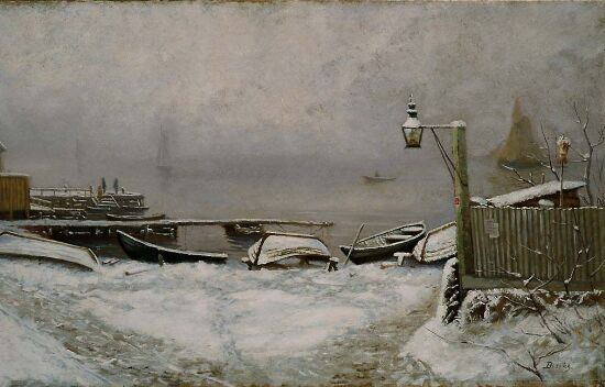 The Coast at Drøbak in December