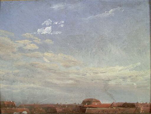 Cloud Study over Red Roofs in Neustadt