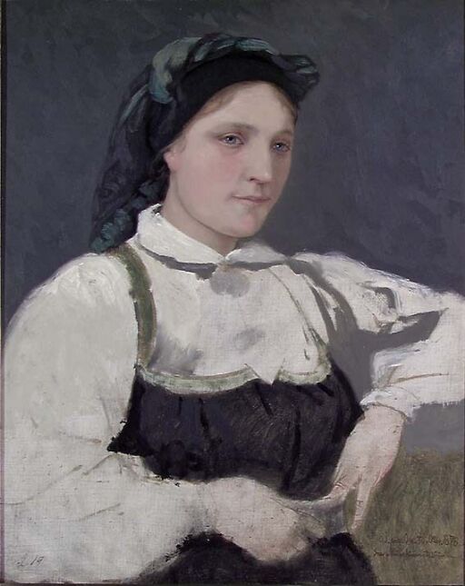 Young Woman in Costume from Setesdal