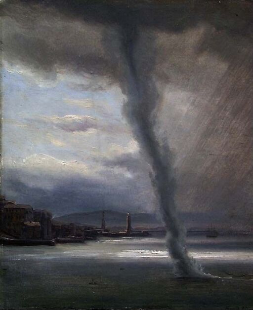 A Waterspout on the Bay of Naples
