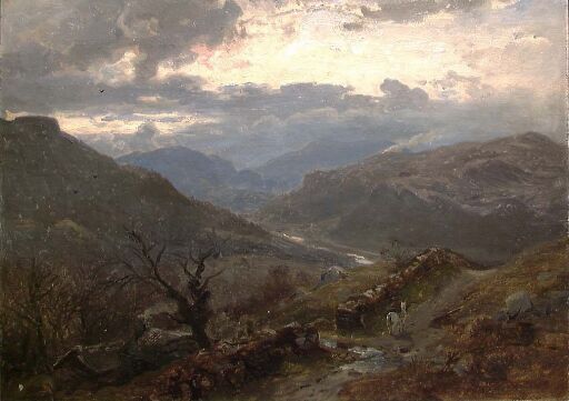 View of Mountains in Wales