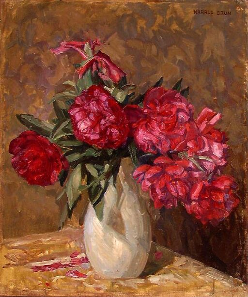 Red Peonies