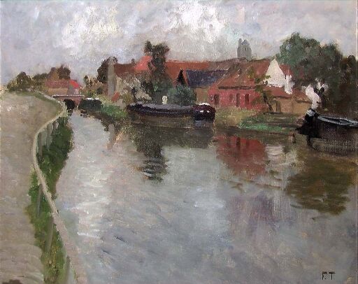 Kanal i Volendam