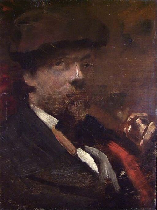 Portrait of the Danish Painter Frants Henningsen