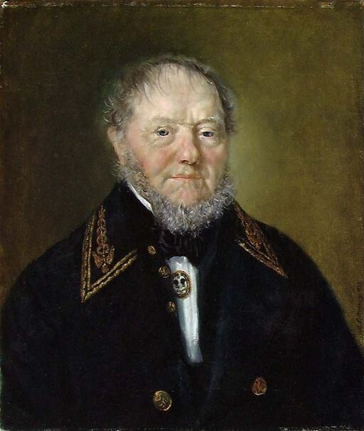 Portrait of Deputy Surveyor Georg Michael Døderlein
