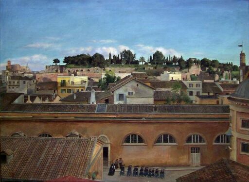 View towards the Palatine, Rome