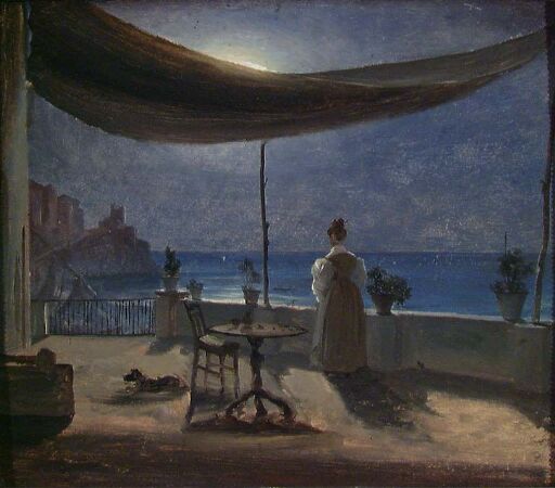 Måneskinn ved Amalfi