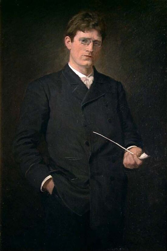 Forfatteren Knut Hamsun