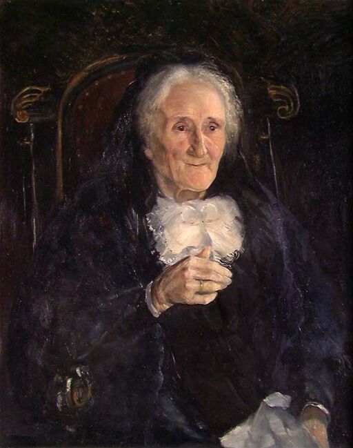 Portrait of Emilie Gulowsen, b. Gabrielsen
