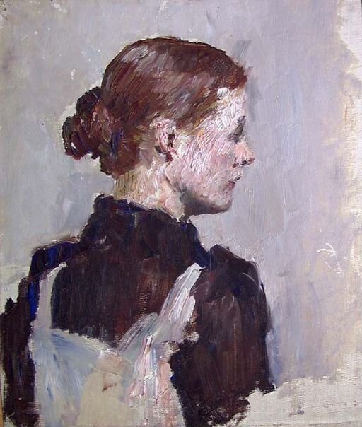 Figure Study of the Painter Helga Ring (Reusch)