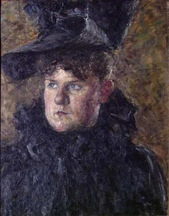 Malerens søster Elisif Lund