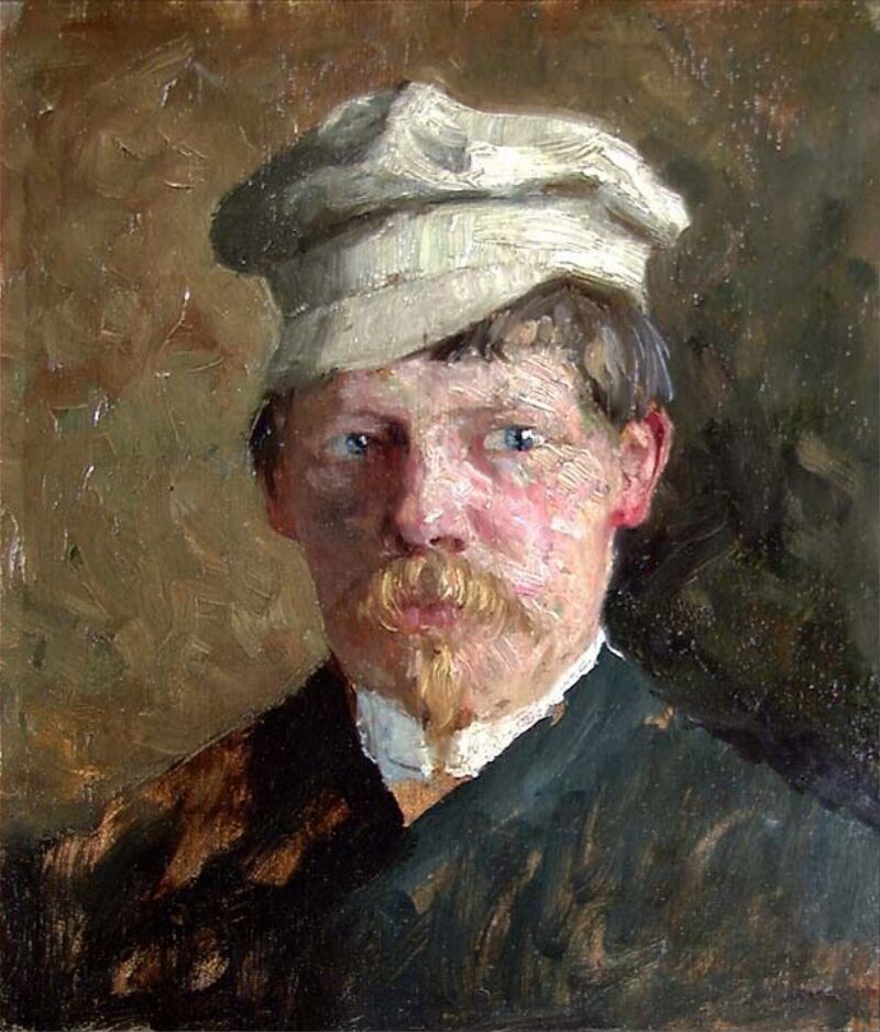 Gustav Wentzel, Maleren Andreas Singdahlsen Nasjonalmuseet Samlingen