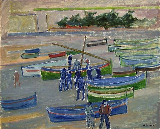 Blue Boats