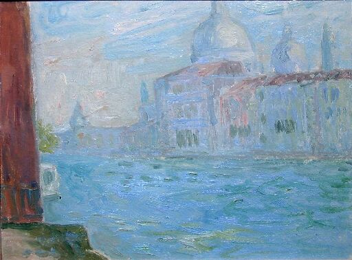 Early morning near Madonna della Salute, Venice