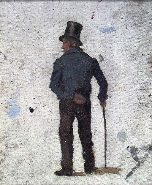 Man with Walking-stick