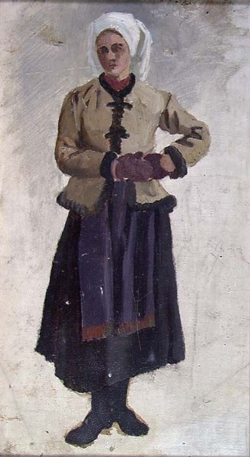 Woman in local Costume